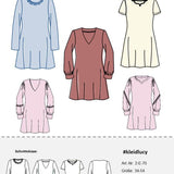 Schnittmuster Damen Kleid Lucy Gr. 34-54 | A-Linie - Sewando