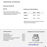Schnittmuster Damen Kleid Estelle Gr. 34-46 - Sewando