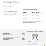 Schnittmuster Damen Kleid Estelle Gr. 34-46 - Sewando