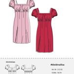 Schnittmuster Damen Kleid Mailisa Gr. 34-54 - A4-/Großformat-Datei - Sewando