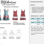 Schnittmuster Kinderkleid Britta Gr. 80-152 | A4-/A0-Datei - Sewando