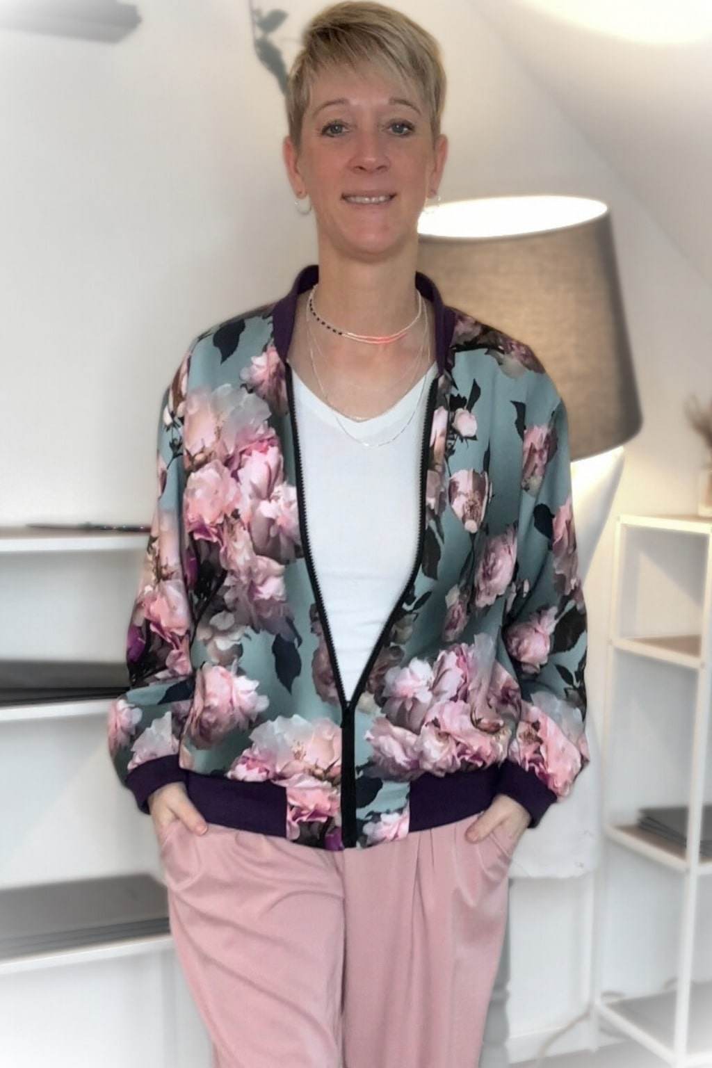 Bomberjacke Daniel S-XXL in zwei Längen - Unisex - Sewando