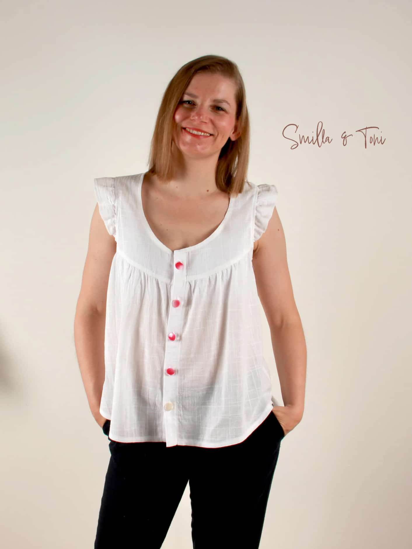Schnittmuster Breezy Blouse 32-48 [Digital] - Sewando