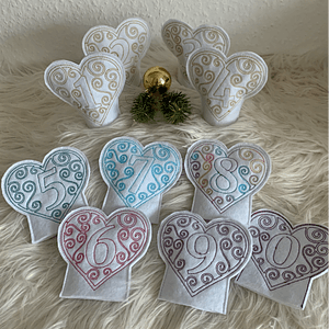 Stickdatei LED Cover, Weihnachten Geburtstag Set 200 - Sewando