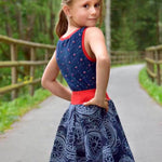 (Hosen)Rock Räuberprinzessin Gr.50-158 Schnittmuster [ DIN A4 & A0 PASSFORMSYSTEM (27,5cm bis 87,5cm BU) - Sewando