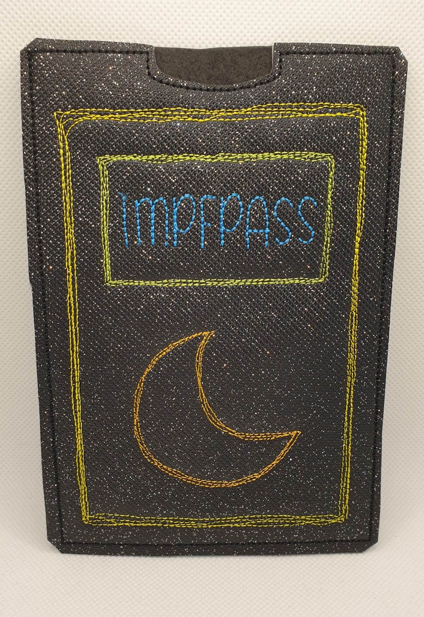 Stickdatei - SCRIBBLE Impfpass - Hüllen (6 Motive) - Sewando