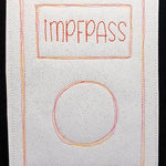 Stickdatei - SCRIBBLE Impfpass - Hüllen (6 Motive) - Sewando