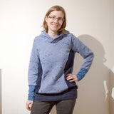 Schnittmuster Satu - Damenhoodie Einzelgrößen 32 - 60