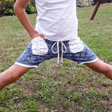 Schnittmuster kurze Kinderhose Omena - Größe 68 - 164 - Sewando