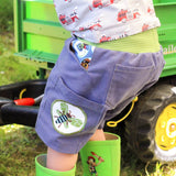 Schnittmuster kurze Kinderhose Omena - Größe 68 - 164 - Sewando