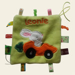 Stickdatei Hase und Küken Applikation 373 Hase im Auto - Sewando