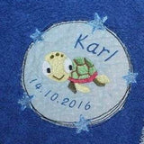 Stickdatei Schildkröte Applikation Doodle Set 456 - Sewando