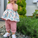 Schnittmuster Kleid Elisa Sommerkleid Stufenkleid Gr. 86-140 - Sewando