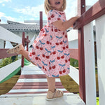 Schnittmuster Main SummerDress halblanges &/ langes Sommerkleid - Gr. 80-164 - Sewando