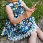 Schnittmuster Kleid Elisa Sommerkleid Stufenkleid Gr. 86-140 - Sewando