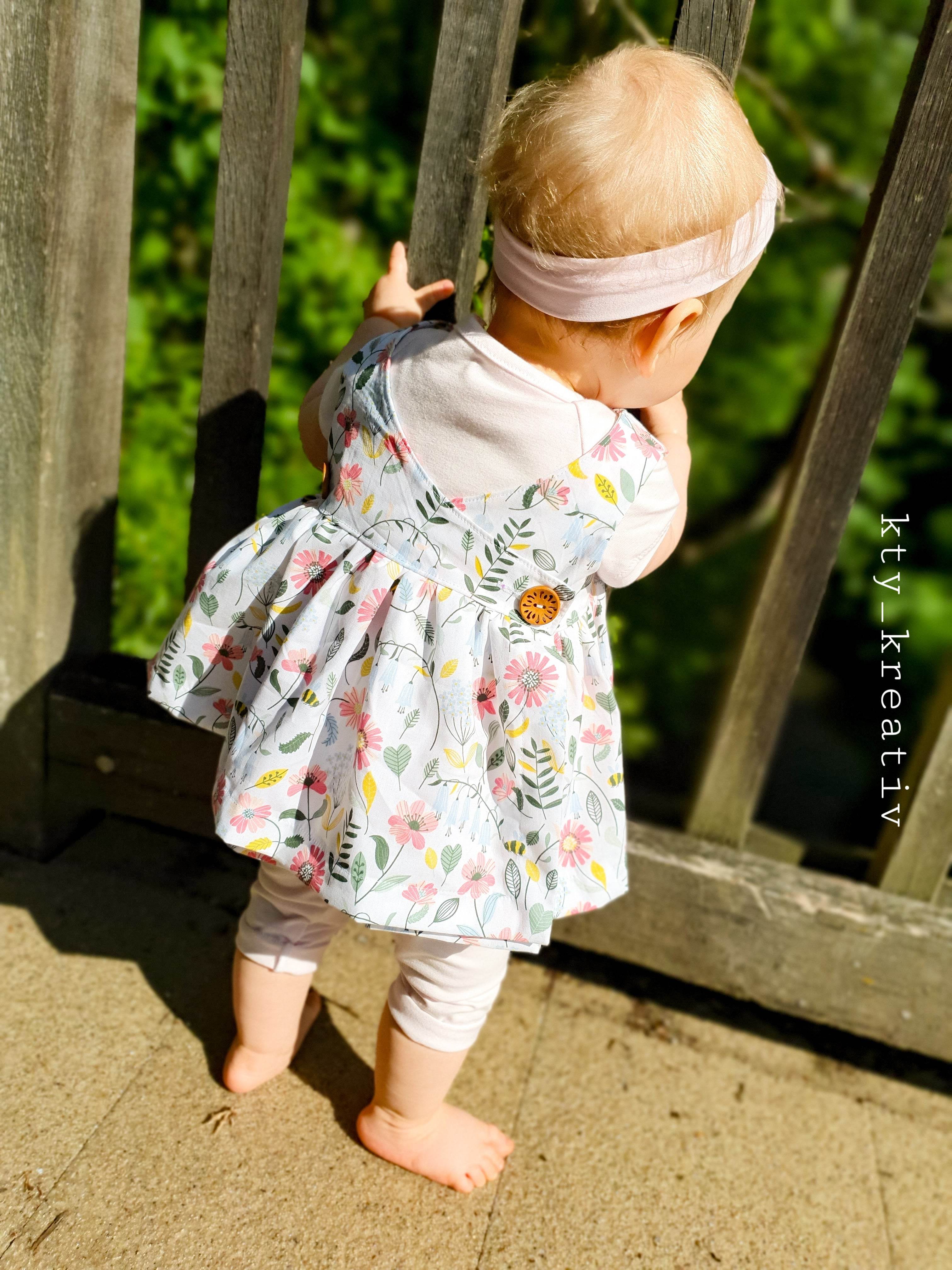 Schnittmuster Kleid Elisa Sommerkleid Stufenkleid Gr. 86-140 - Sewando