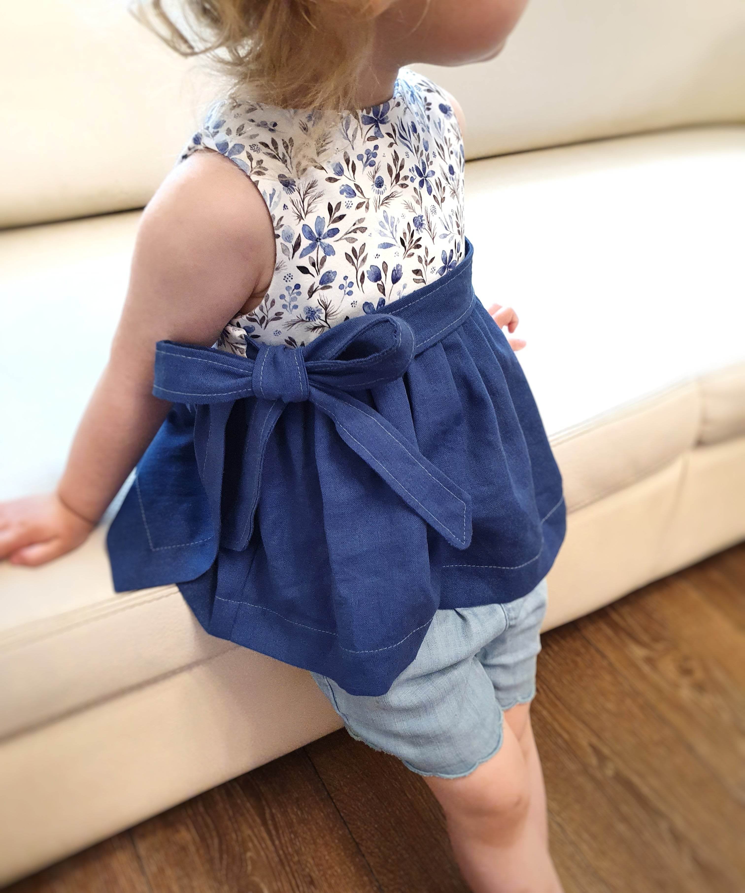 Schnittmuster Kleid Elisa Sommerkleid Stufenkleid Gr. 86-140 - Sewando