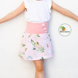 Rock Rosa Schnittmuster 50-170