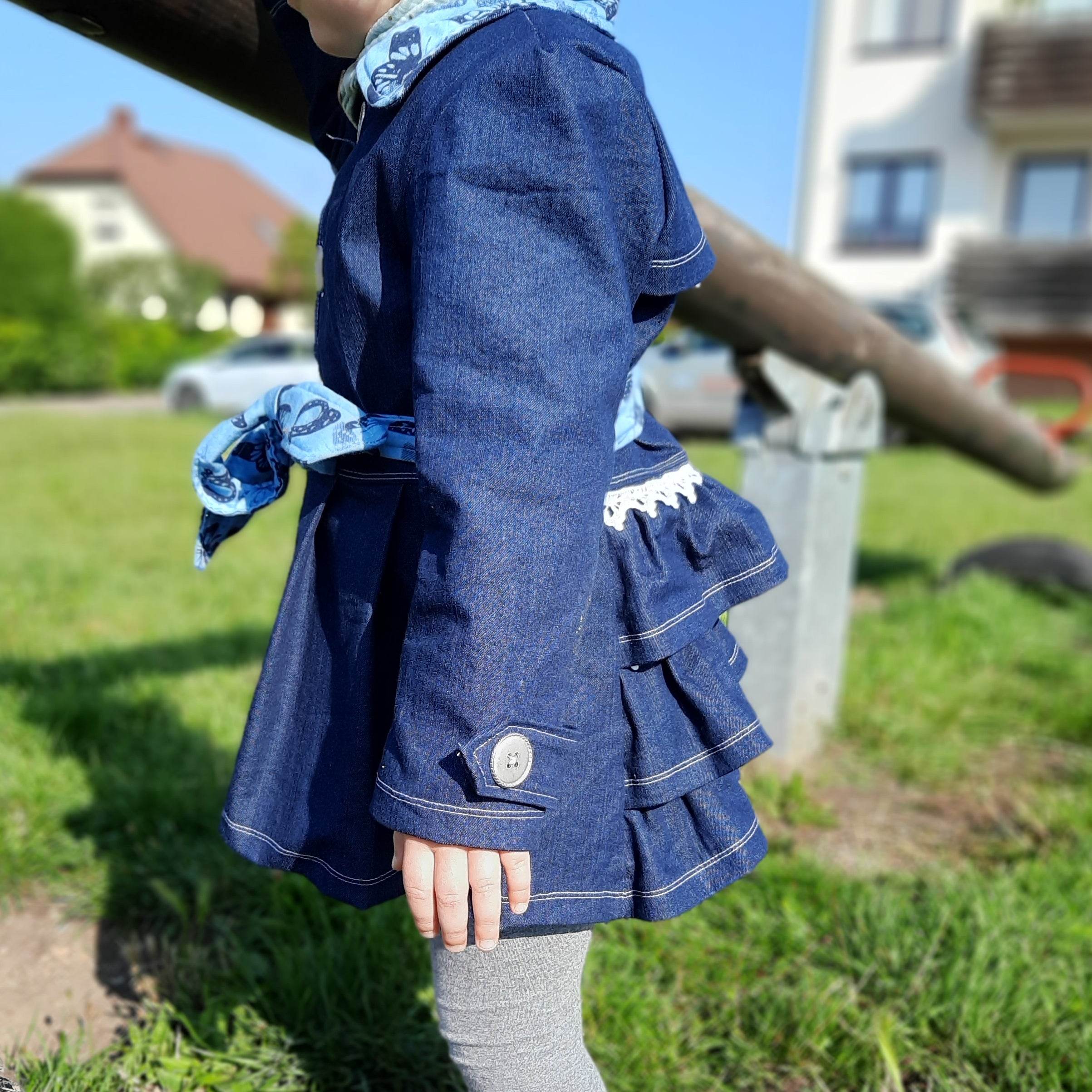Schnittmuster Trenchcoat Leonie Gr. 86-140 - Sewando