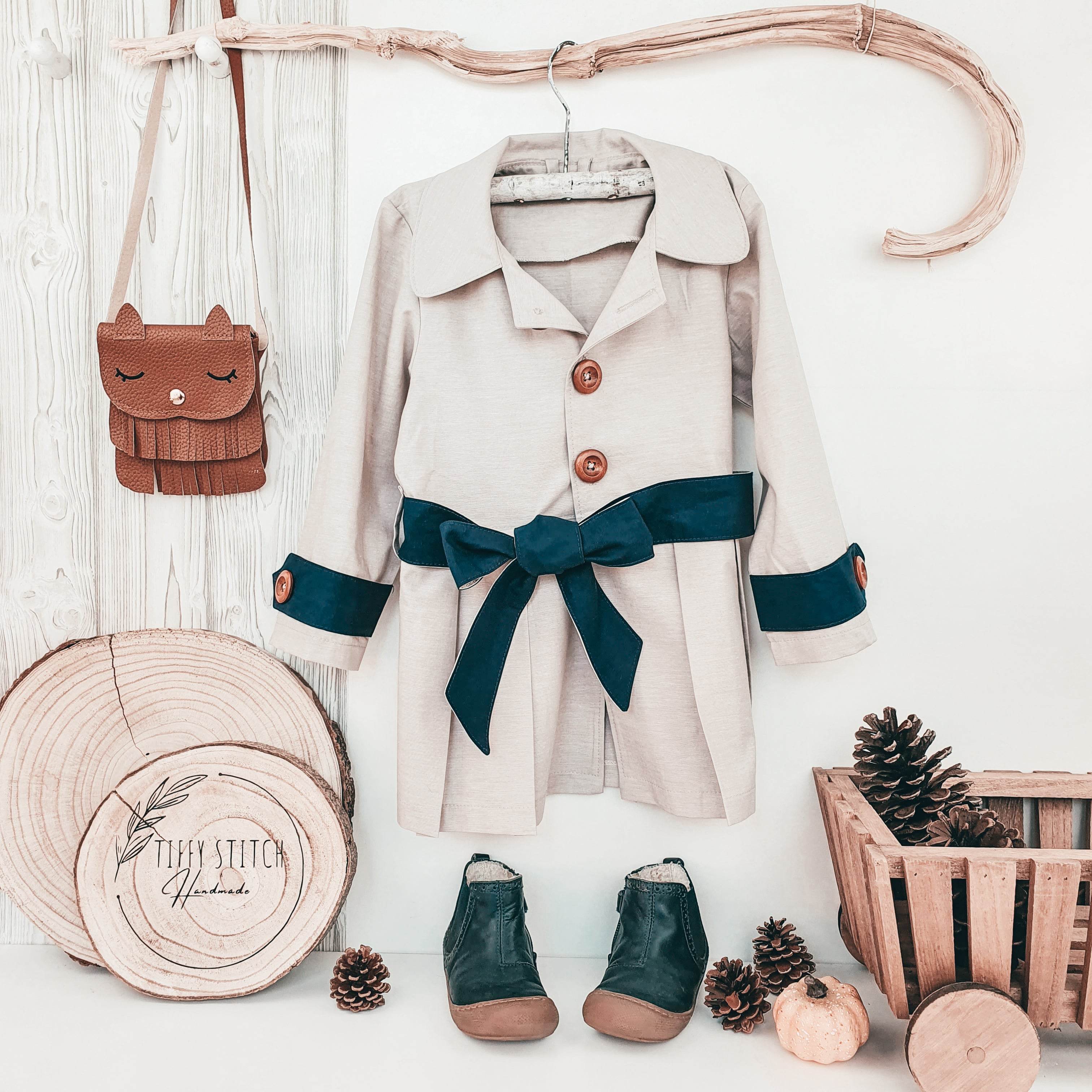 Schnittmuster Trenchcoat Leonie Gr. 86-140 - Sewando