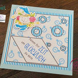 Digiset Blumen Taschenuhr Plotten, Sublimation, Drucken - Sewando