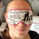 6x Stickdatei "Stups" Schlafmaske für kleine Nasen