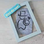 6x Stickdatei Schornsteinfeger Satinstick und ITH - Sewando