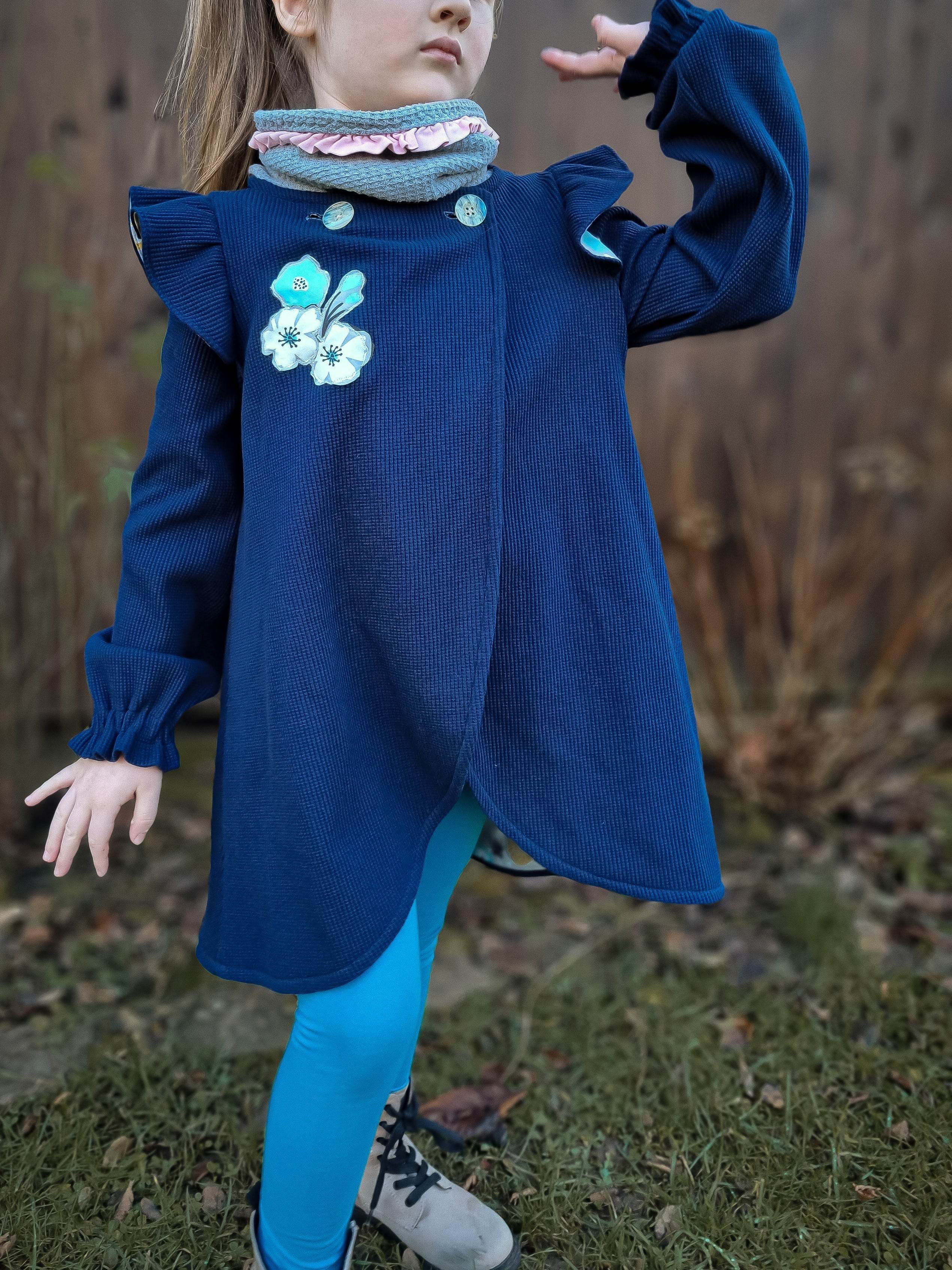 Schnittmuster Cardigan Clara Größen 86-140 - Sewando