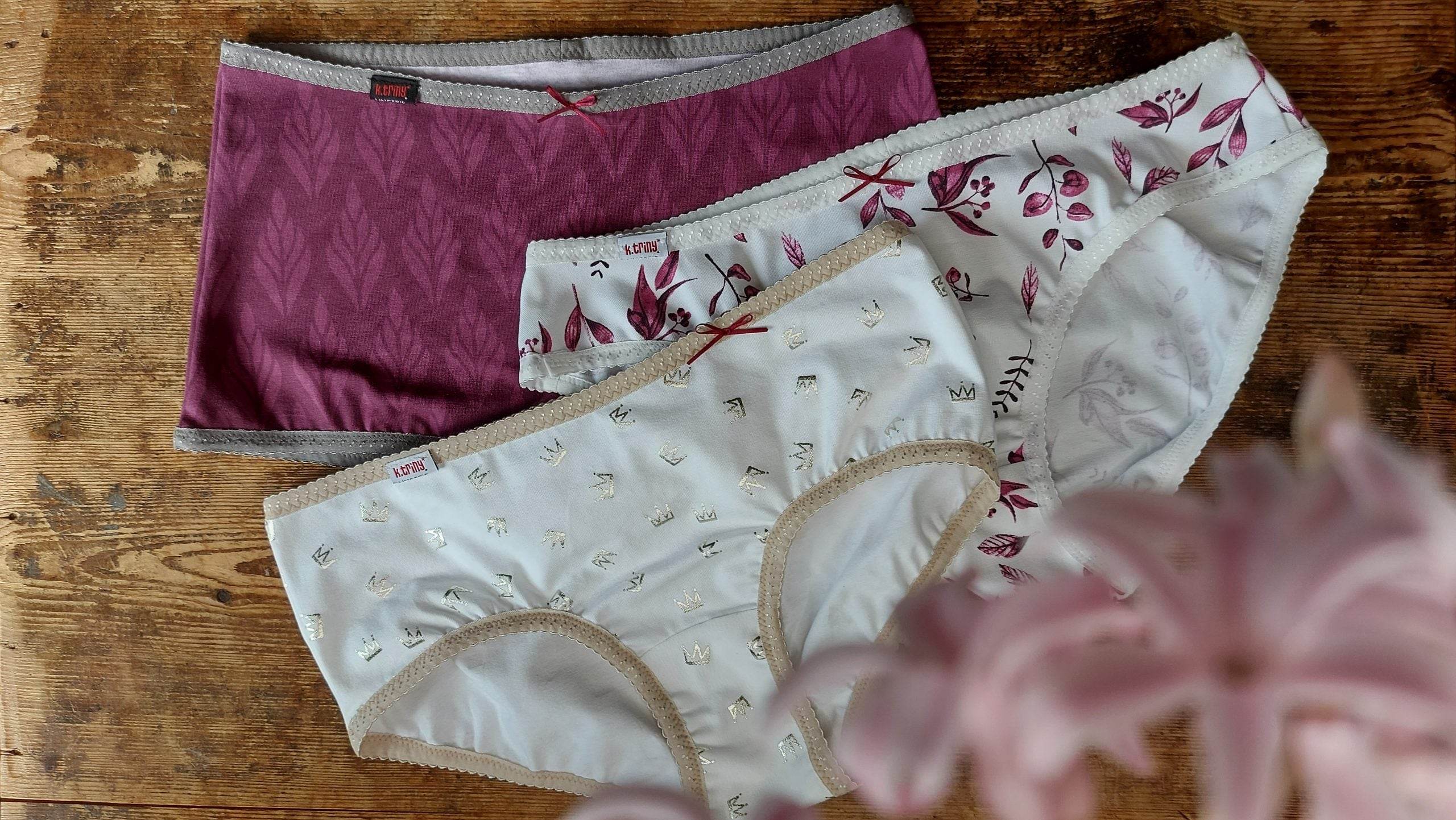Schnittmuster #BasicSlipTrylogie Slip, Hipster, Panty Gr. 32-58 (3 Slipformen) - Sewando