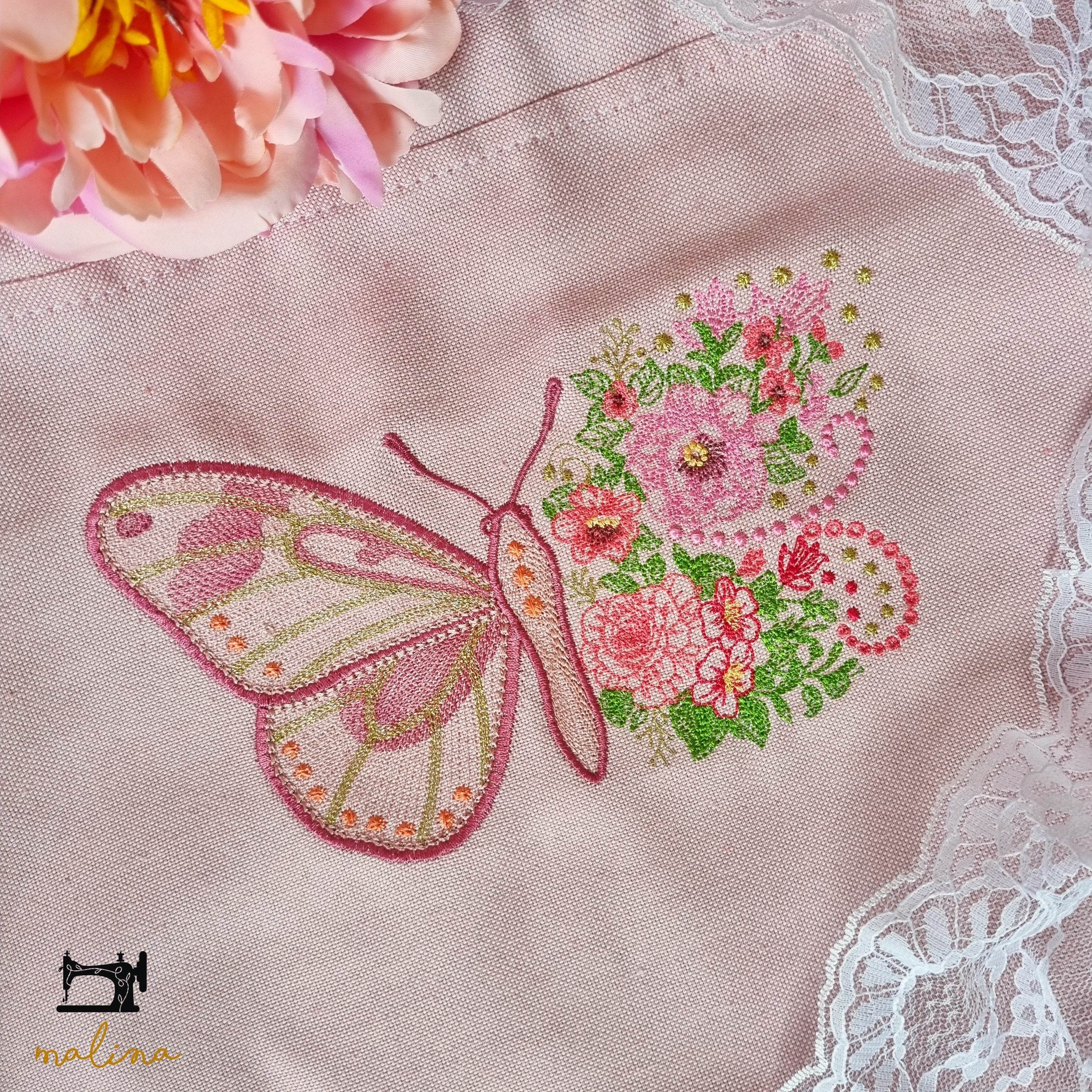 Stickdatei Schmetterling Lillybeth - Sewando