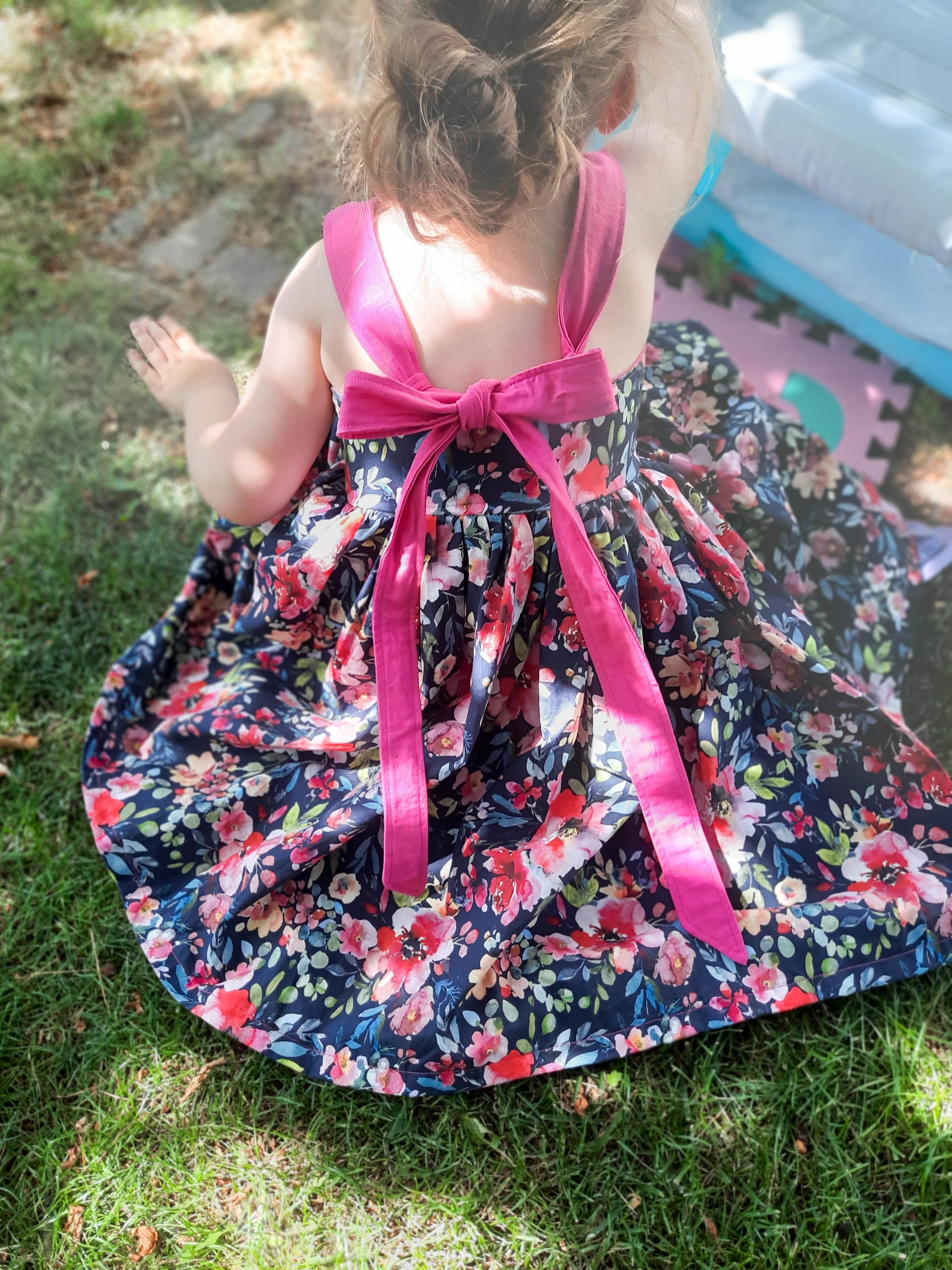 Schnittmuster Kleid Belle Gr. 86-140 - Sewando