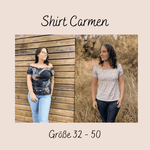 Schnittmuster Shirt Carmen Größe 32 – 50 - Sewando
