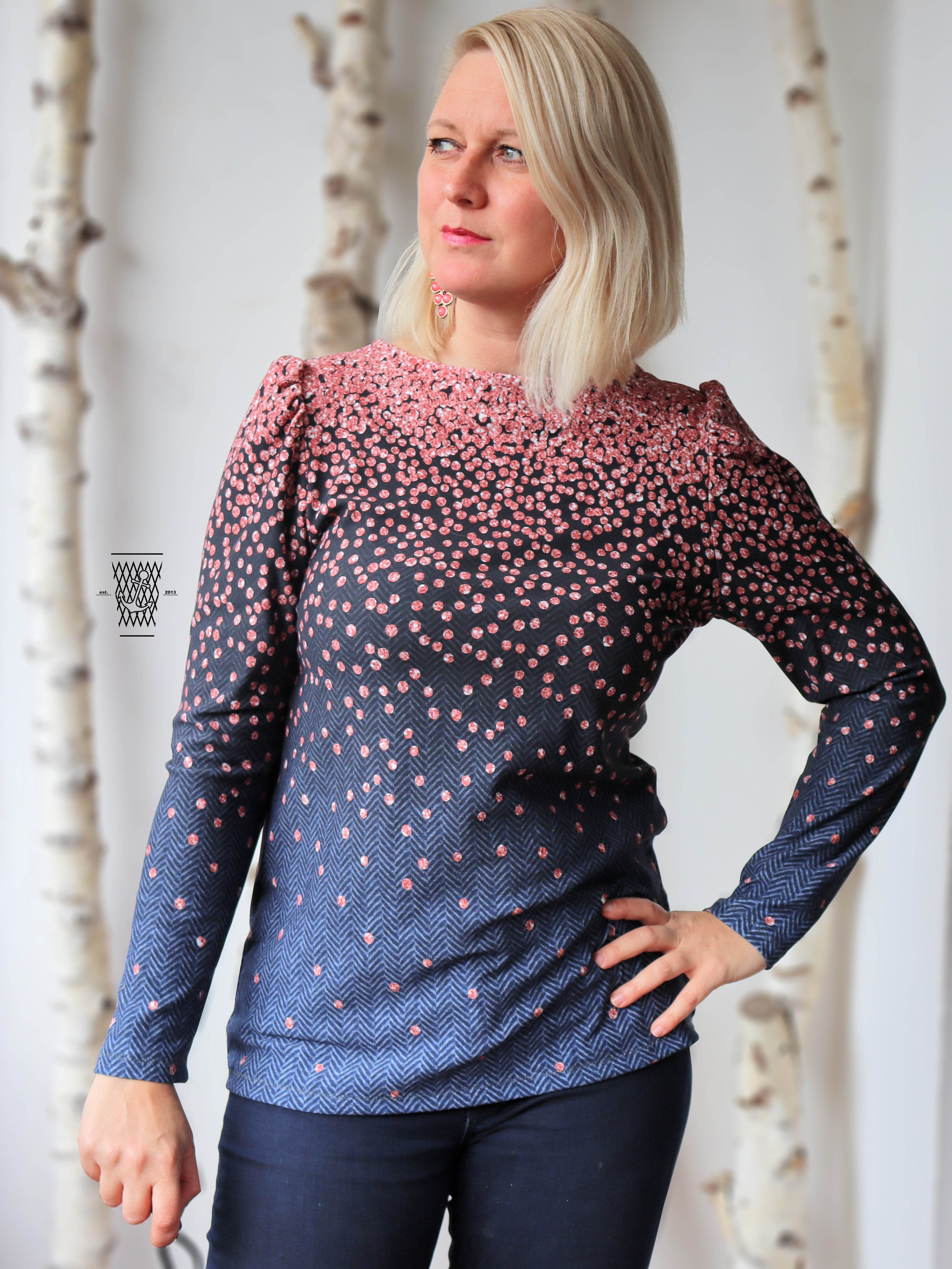 Schnittmuster Bluse/Pullover Helena - Sewando