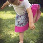 (Hosen)Rock Räuberprinzessin Gr.50-158 Schnittmuster [ DIN A4 & A0 PASSFORMSYSTEM (27,5cm bis 87,5cm BU) - Sewando