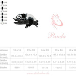 Panda Stickdatei – für entspannte Stunden auf Stoff - Sewando