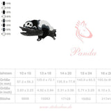 Panda Stickdatei – für entspannte Stunden auf Stoff - Sewando