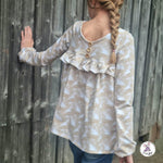 Schnittmuster Rüschenkleid Wini Maxi Gr. 104-146 - Sewando