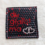 10x Stickdatei Liebe im Dialekt ITH Schokohüllen - Sewando