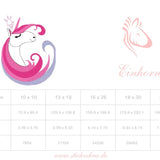 Einhorn Stickdatei, königliches Kindermotiv für deine Stickmaschine