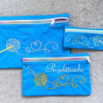 3x Stickdatei Projekttasche Stricken - Sewando