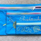 3x Stickdatei Projekttasche Häkeln - Sewando