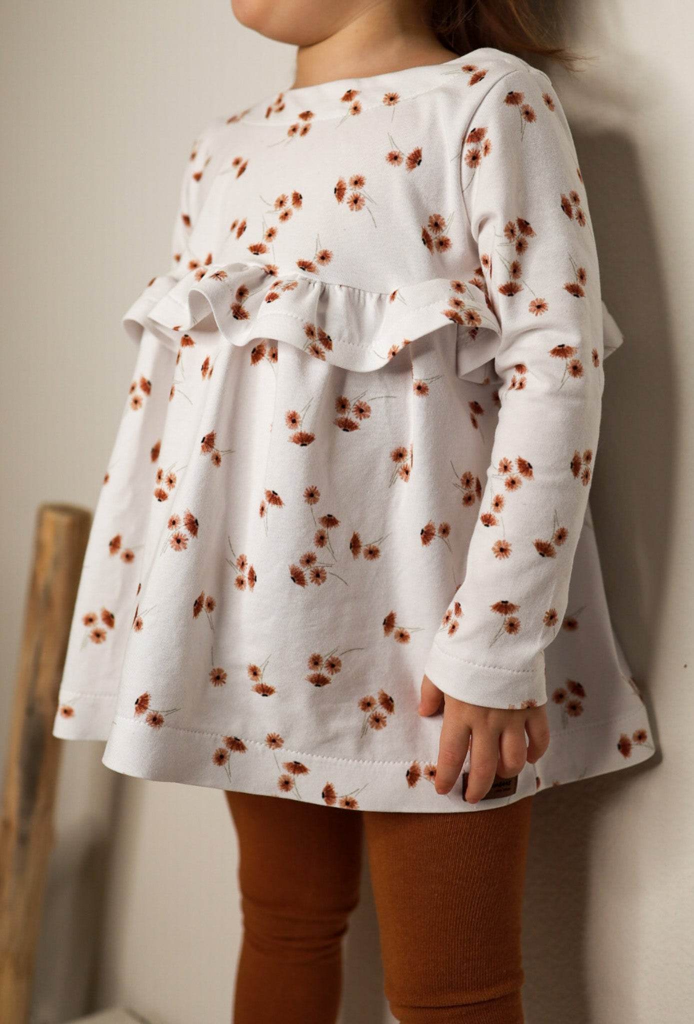 Schnittmuster Rüschenkleid Wini Mini Gr. 68-110 - Sewando