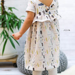 Schnittmuster Rüschenkleid Wini Mini Gr. 68-110 - Sewando