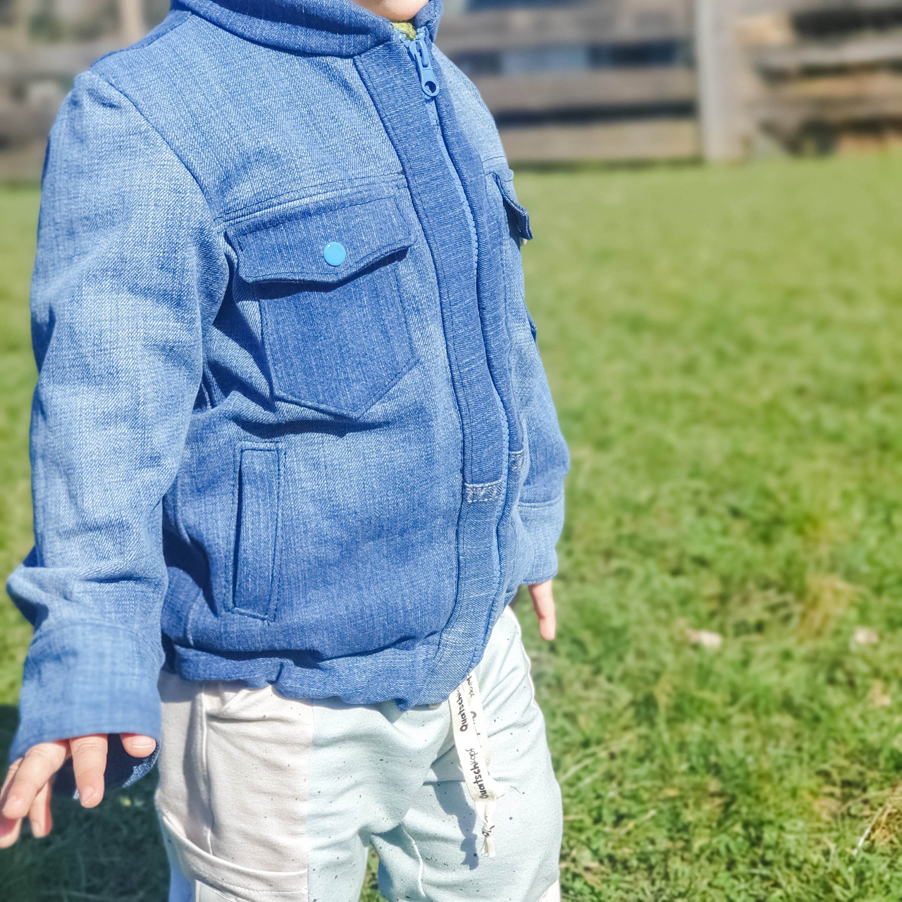 Schnittmuster Jacke Angelo Gr. 86-140 - Sewando