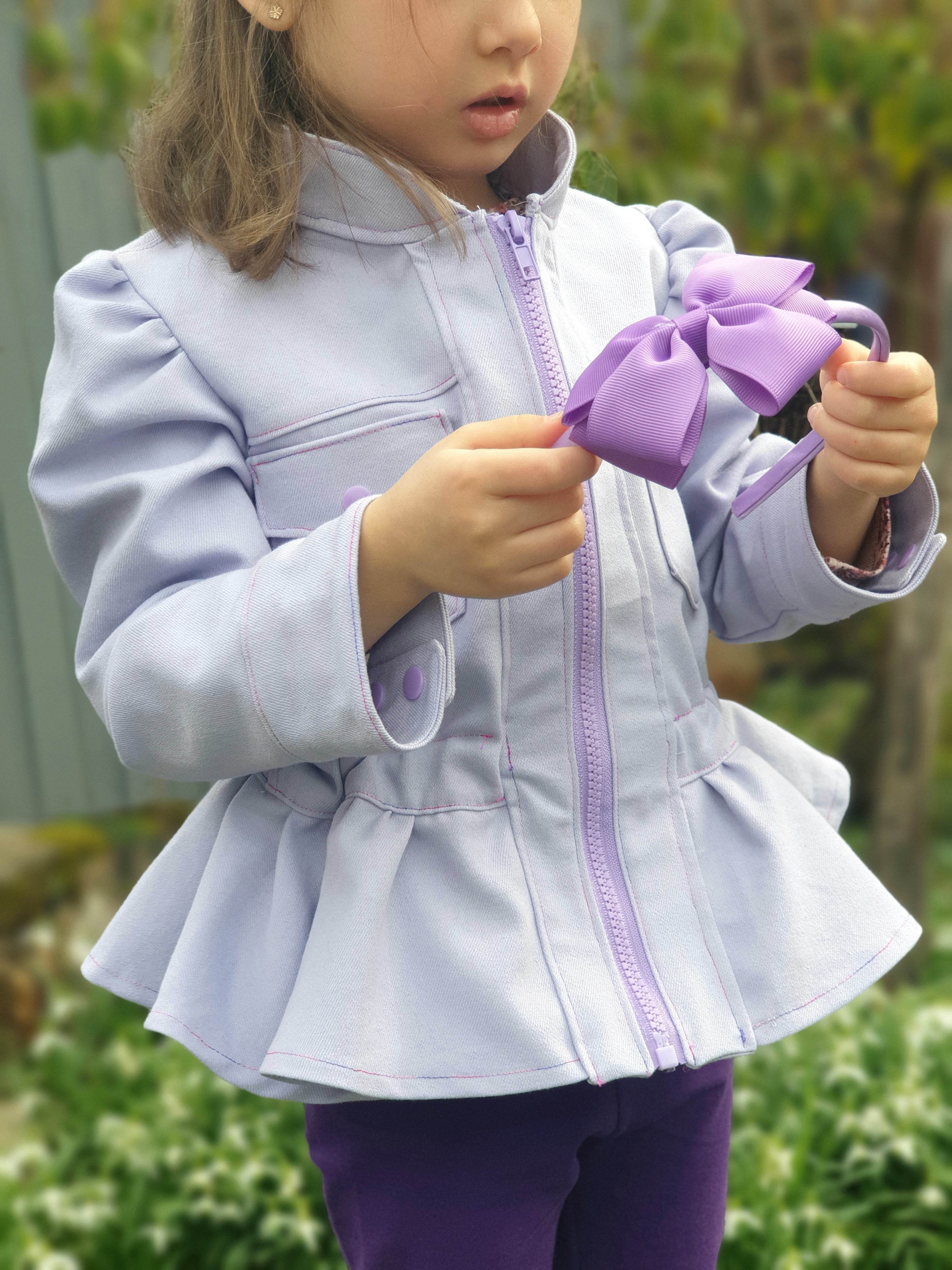 Schnittmuster Jacke Annabelle Gr. 86-140 - Sewando
