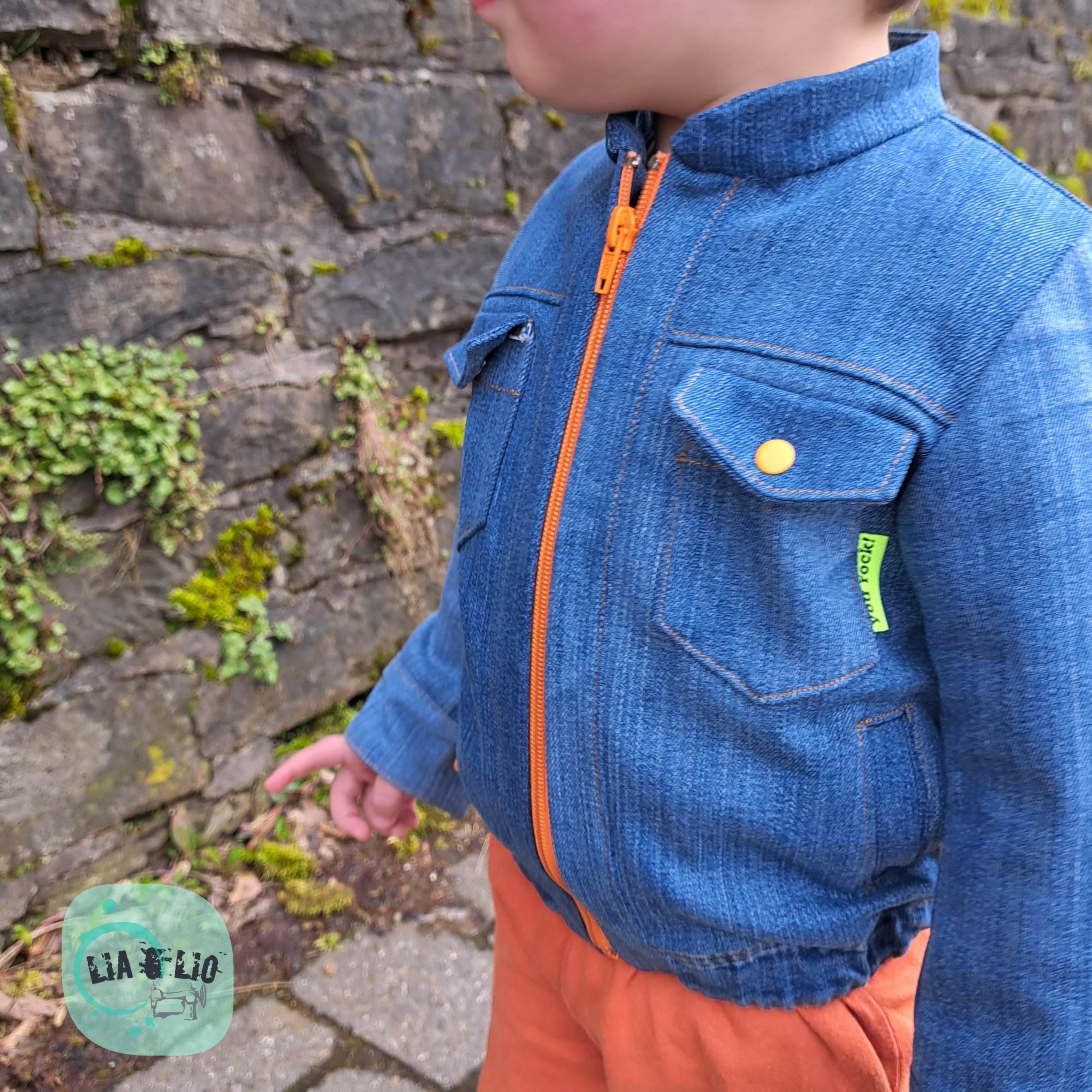 Schnittmuster Jacke Angelo Gr. 86-140 - Sewando