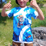 Schnittmuster *Big Wave Shirt* #T-Shirt Gr. 74-152 - Sewando