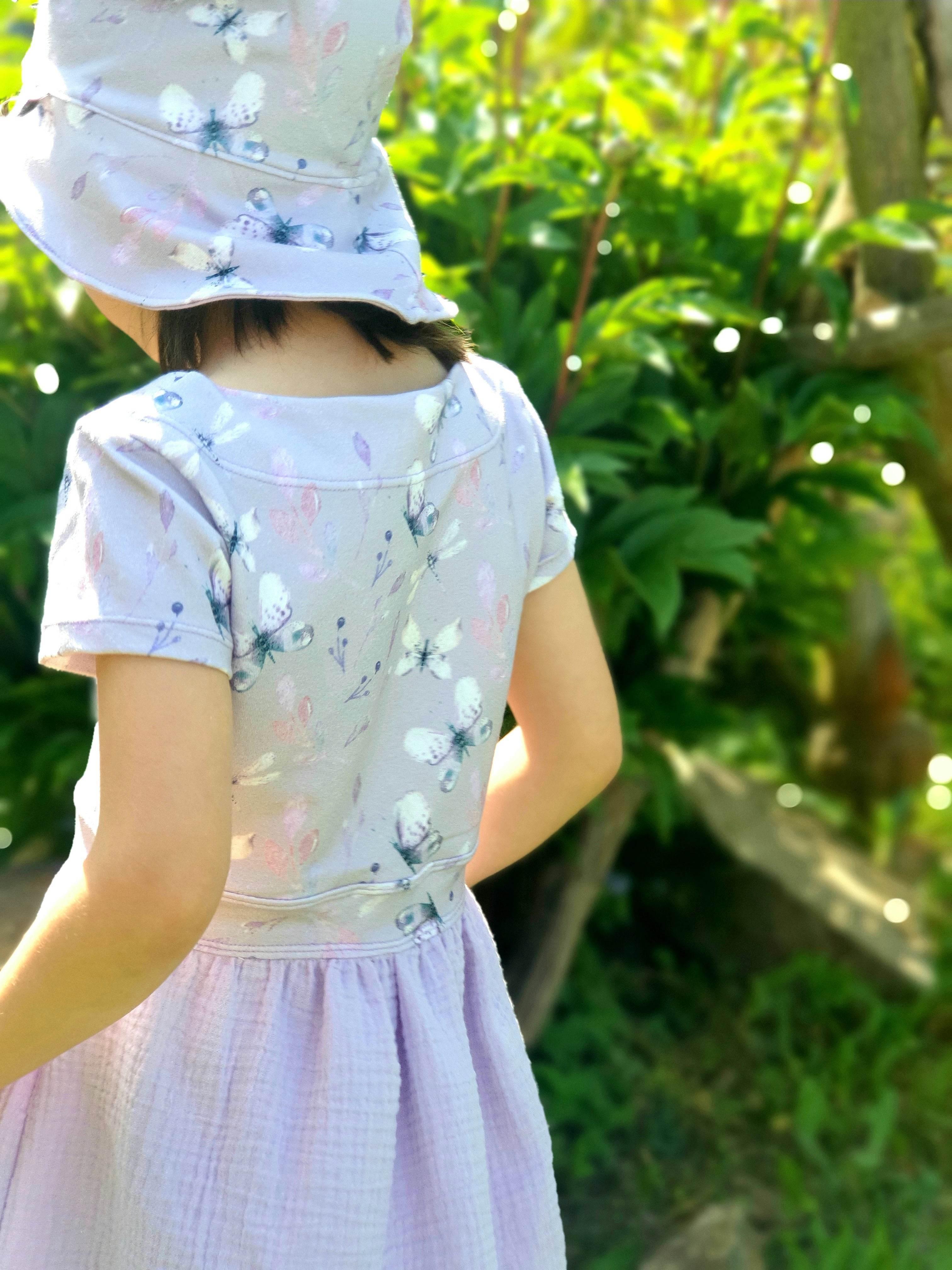 Schnittmuster Kleid Jana MiniMe Gr. 86-140 - Sewando