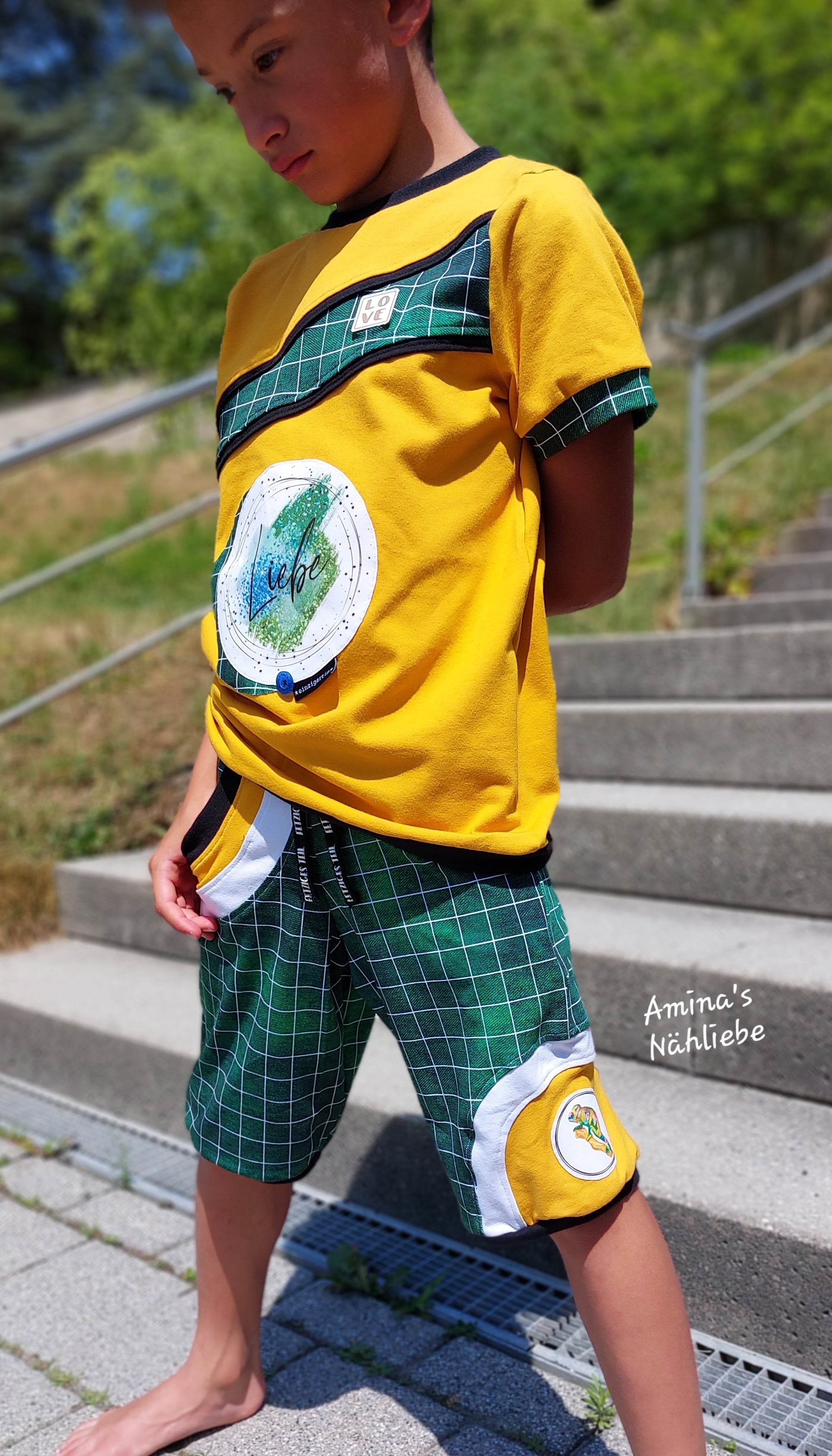 Schnittmuster *Big Wave Shorts* Version Teens Gr. 128-158 - Sewando