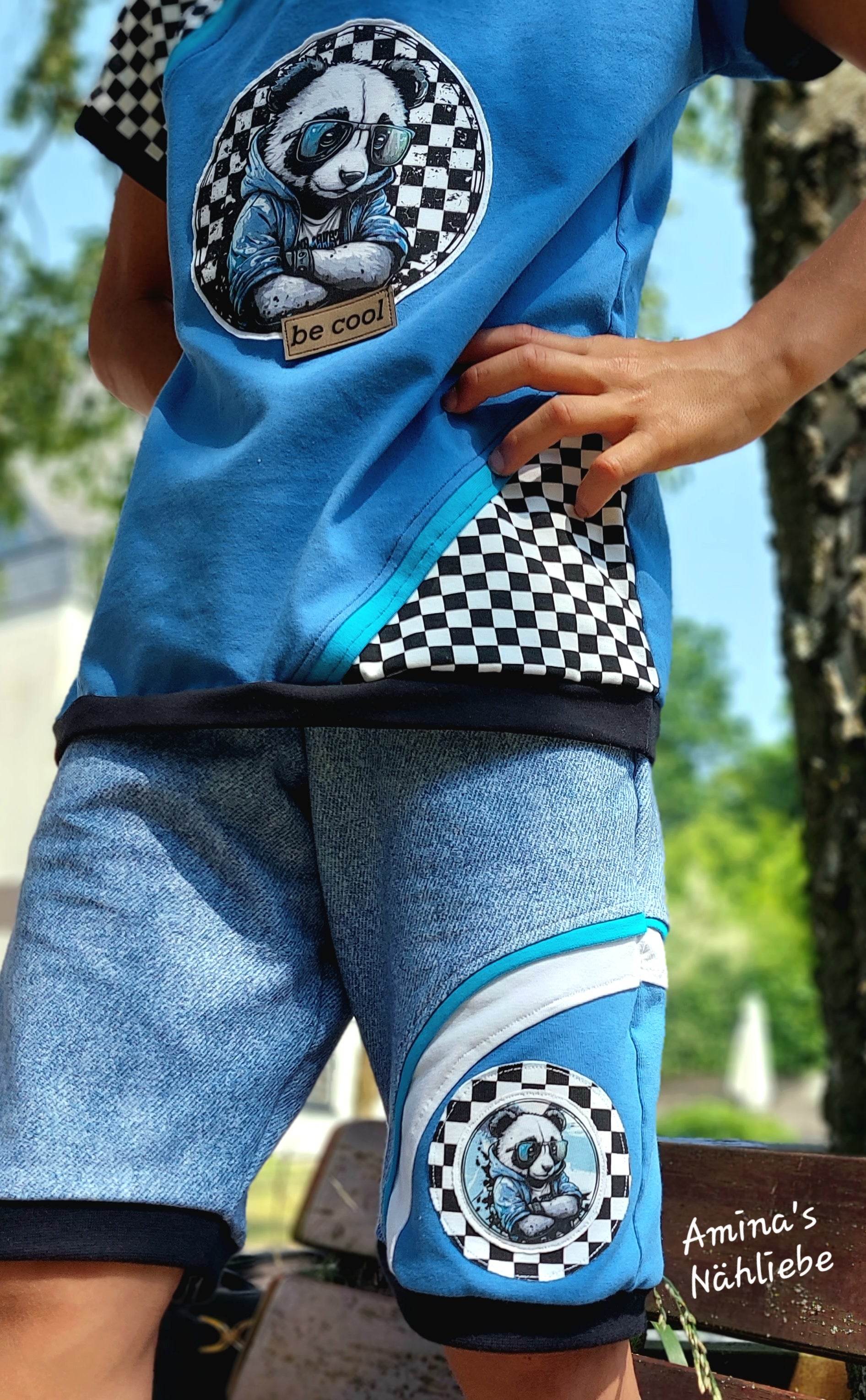 Schnittmuster *Big Wave Shorts* Version Teens Gr. 128-158 - Sewando